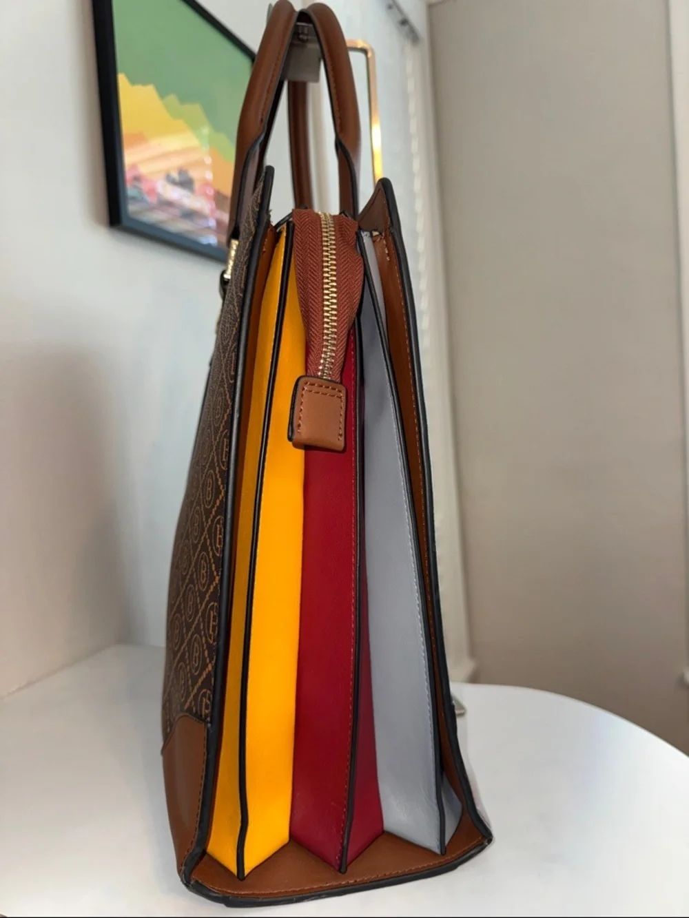 Bostanten Stroud Vintage Leather Briefcase